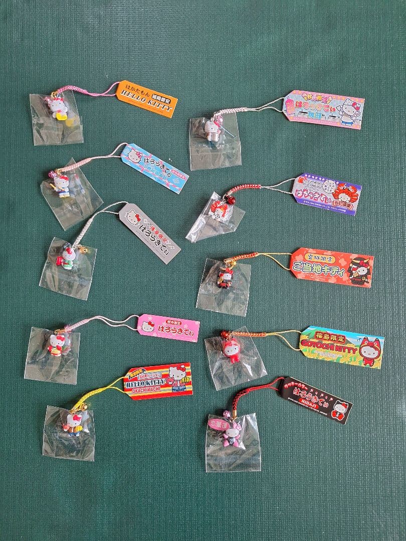 キティストラップ　ご当地キティストラップ１５０種１５０固以上