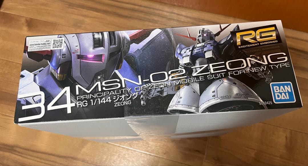 未開封 1/144 RG MSN-02 ジオング ZEONG 機動戦士ガンダム