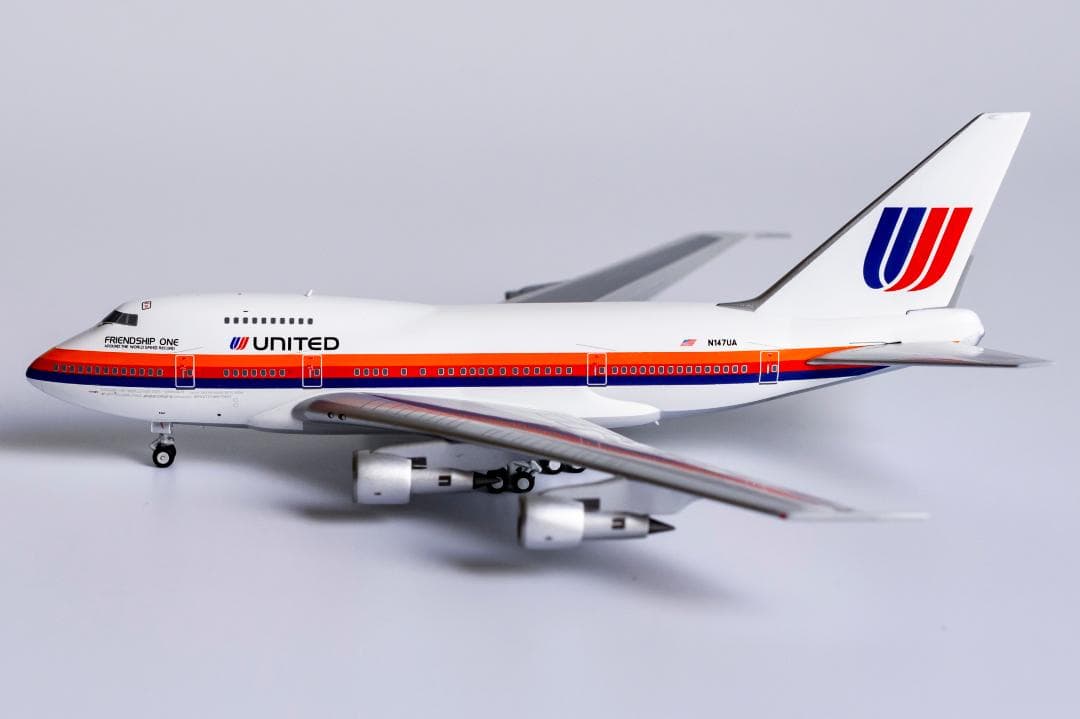 ユナイテッド航空 747SP N147UA 1/400