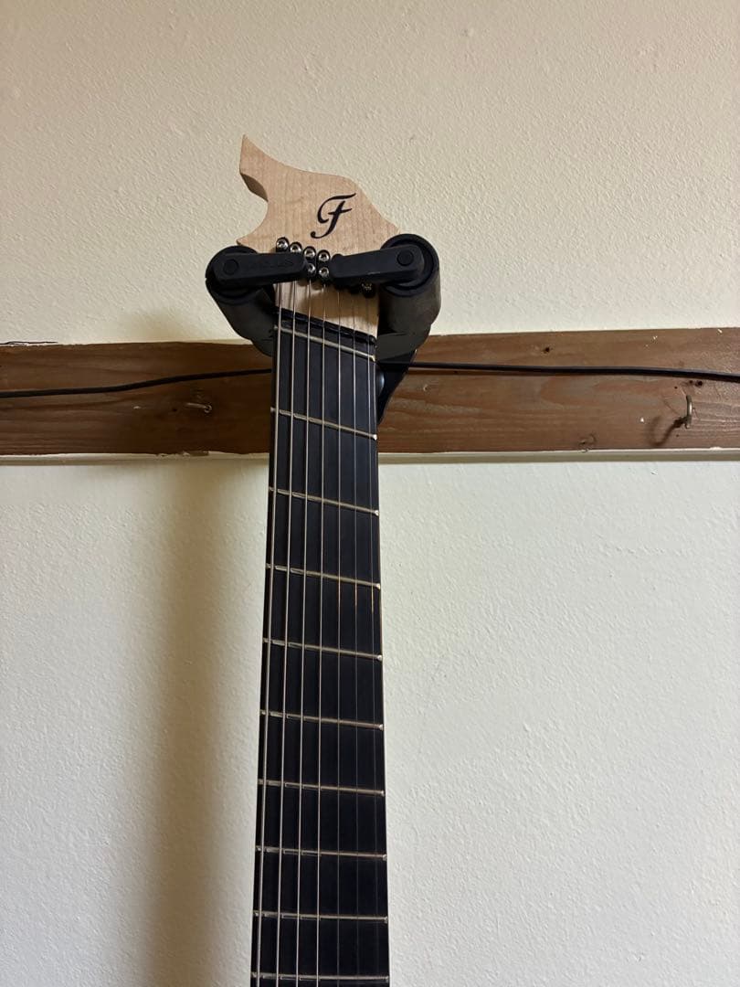 gfc 7弦 オーダー ヘッドレスギター 青緑