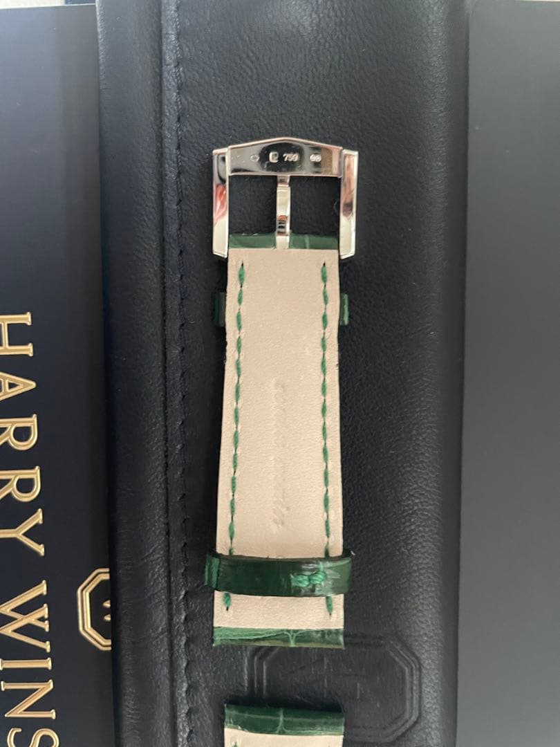 ハリーウィンストン　ダイヤ入り尾錠　新品未使用