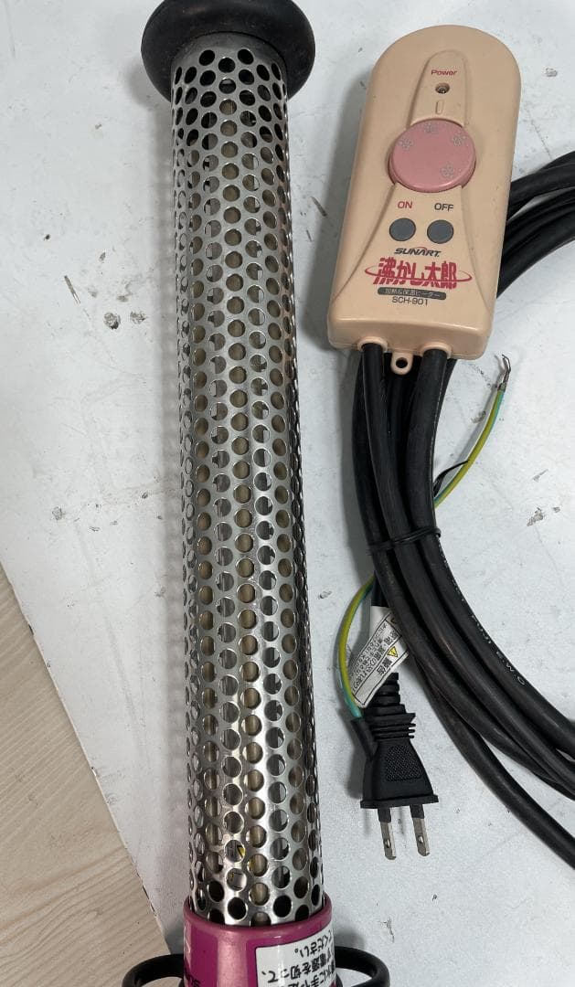 Y♢430 SUNART 湯沸かし太郎　加熱＆保温ヒーター SCH-901
