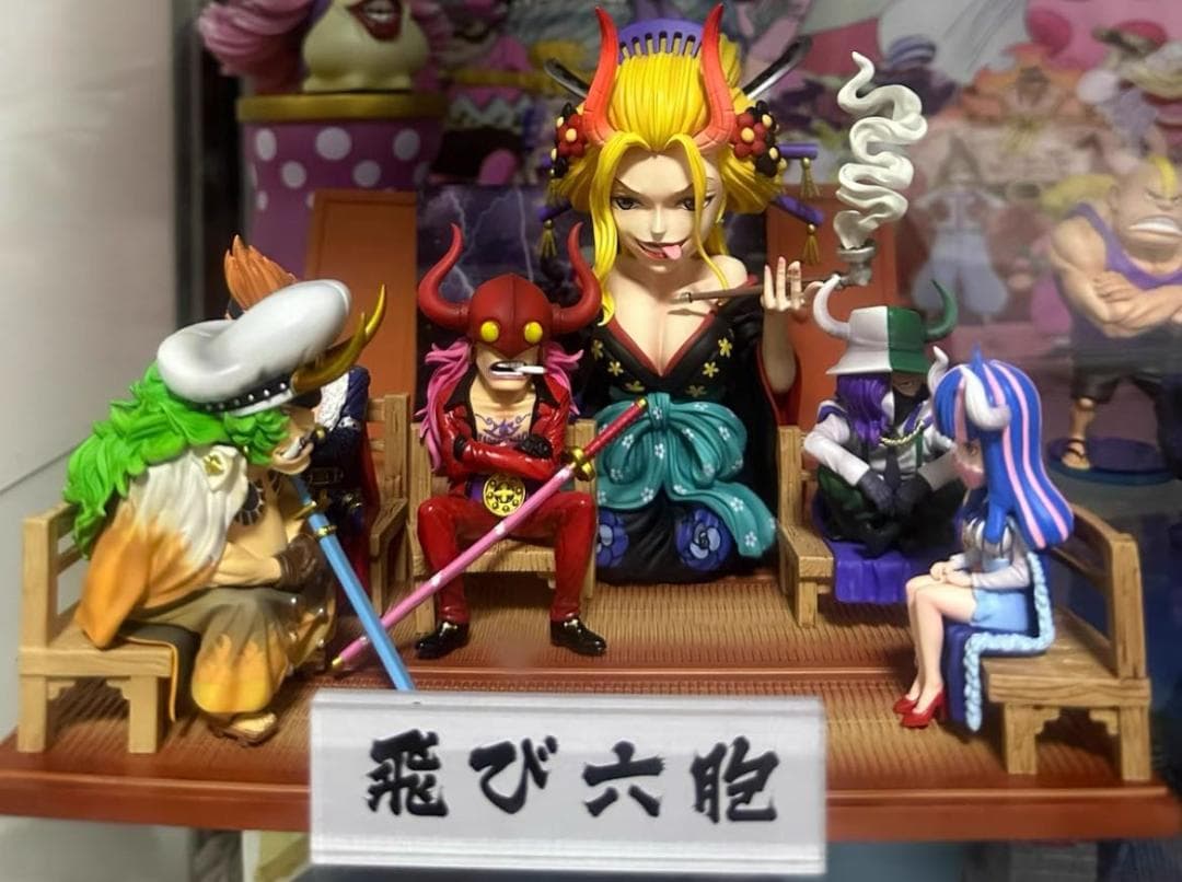 ワンピース  Yz 飛び六胞 ガレージキット ガレキ スタチュー フィギュア