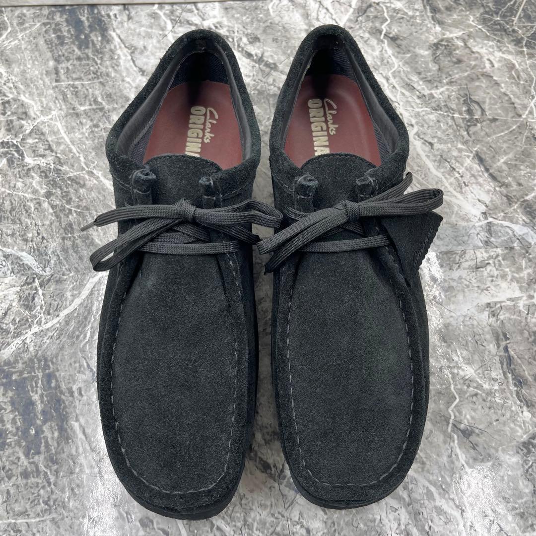 【極美品】クラークスオリジナル ワラビー ゴアテックス 28.5 ブラック