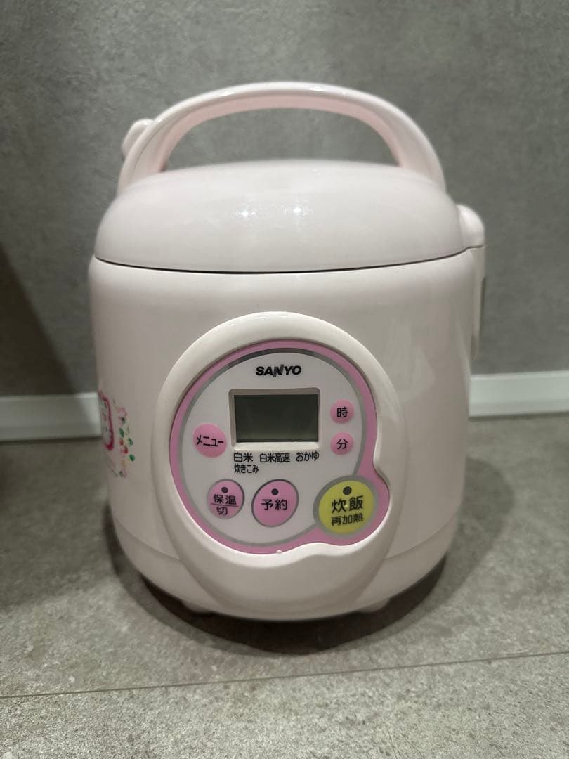 SANYO ECJ-KT40 ハローキティ炊飯器 0.72L