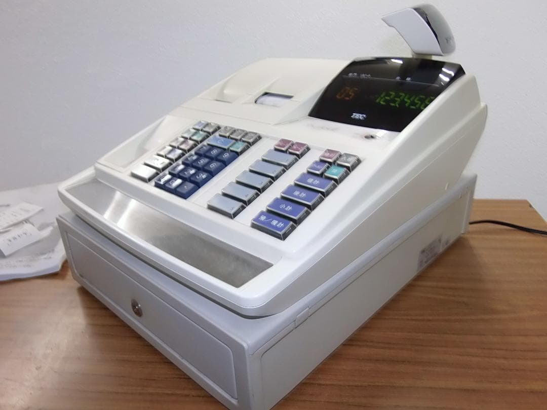 設定無料 5部門　軽減税率対応 MA-550 レジスター 250602