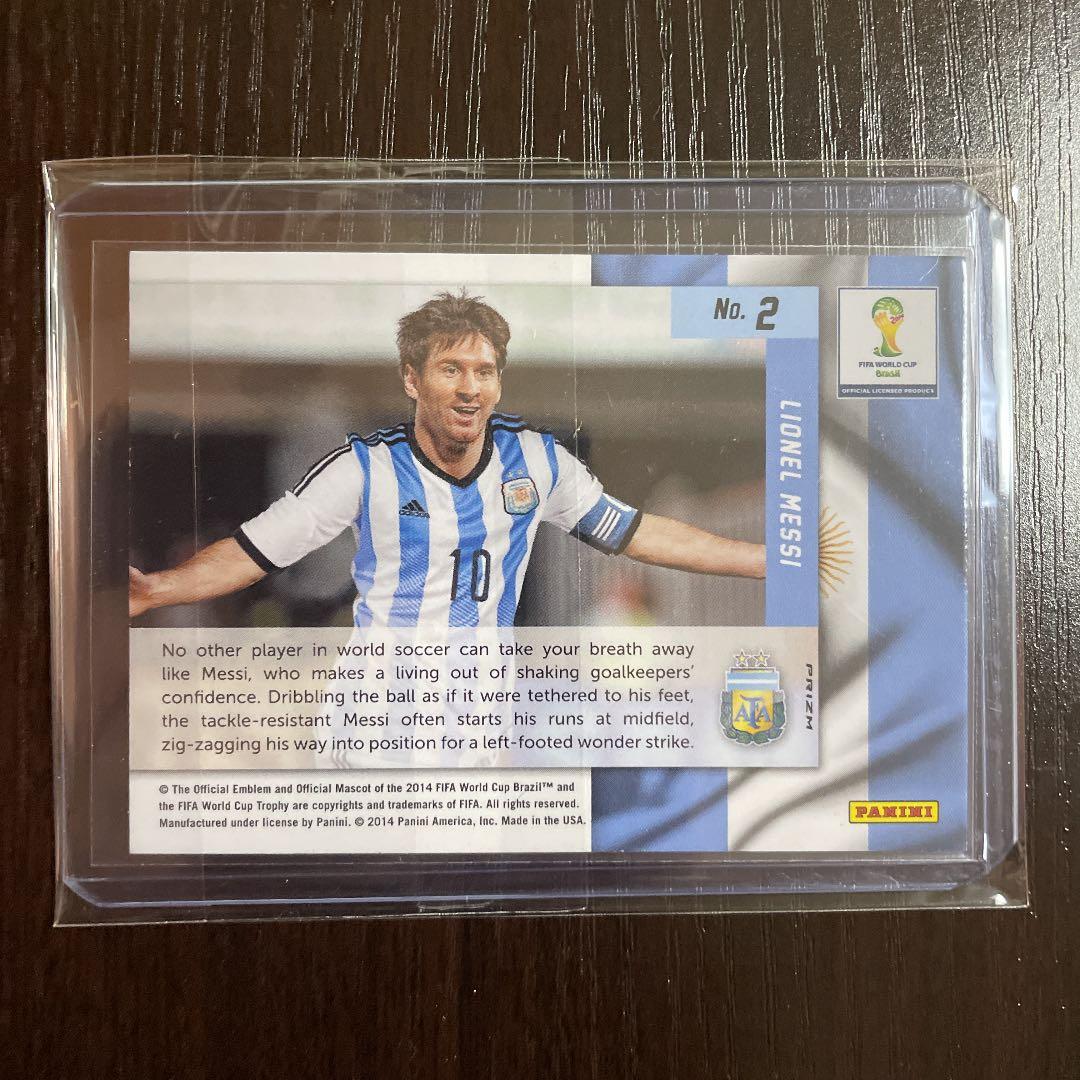 メッシ　C・ロナウド　panini 2014 BRASIL worldcup