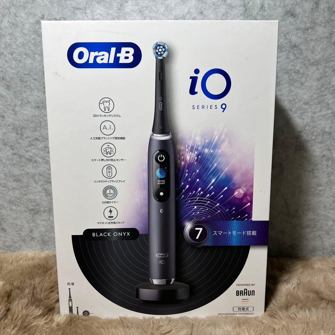 ウン電動歯ブラシ オーラルB iO9 iOM92B20BK-W ブラックオニキス