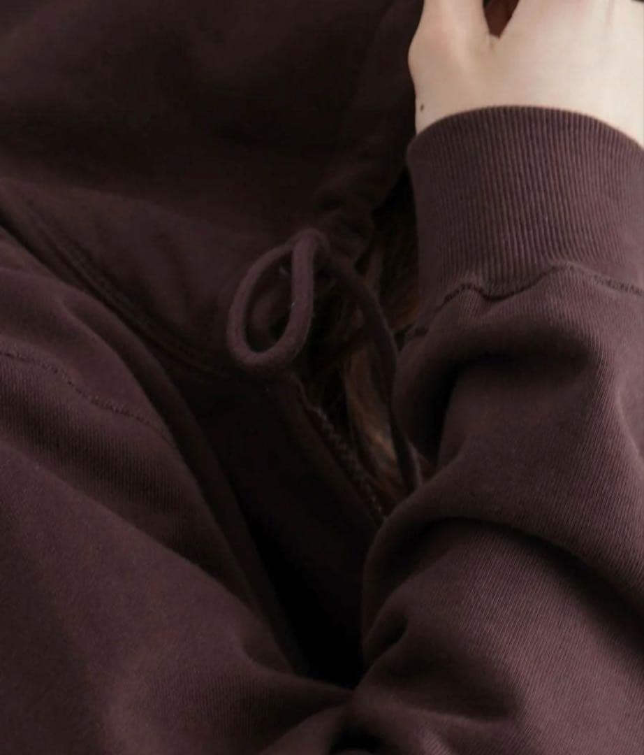 KAIKO Double zip parka \"BROWN\" 3パーカー