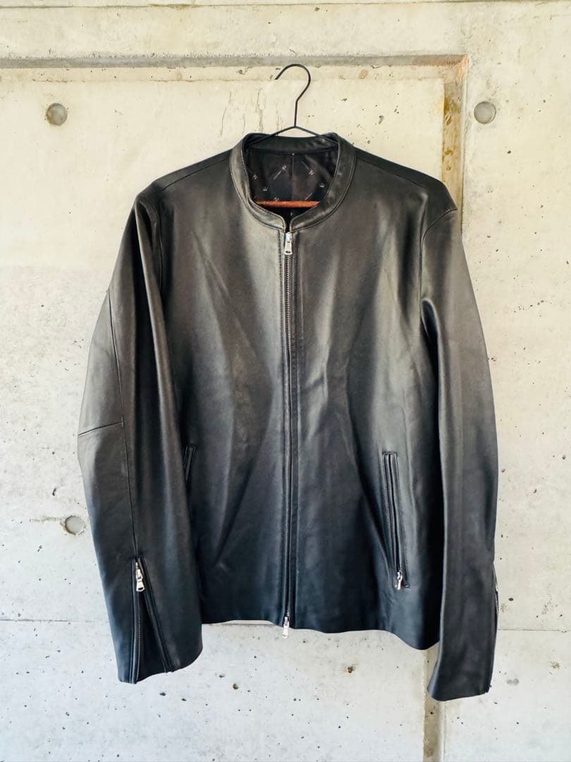 tk.TAKEO KIKUCHI ラムレザーシングルライダース　XL
