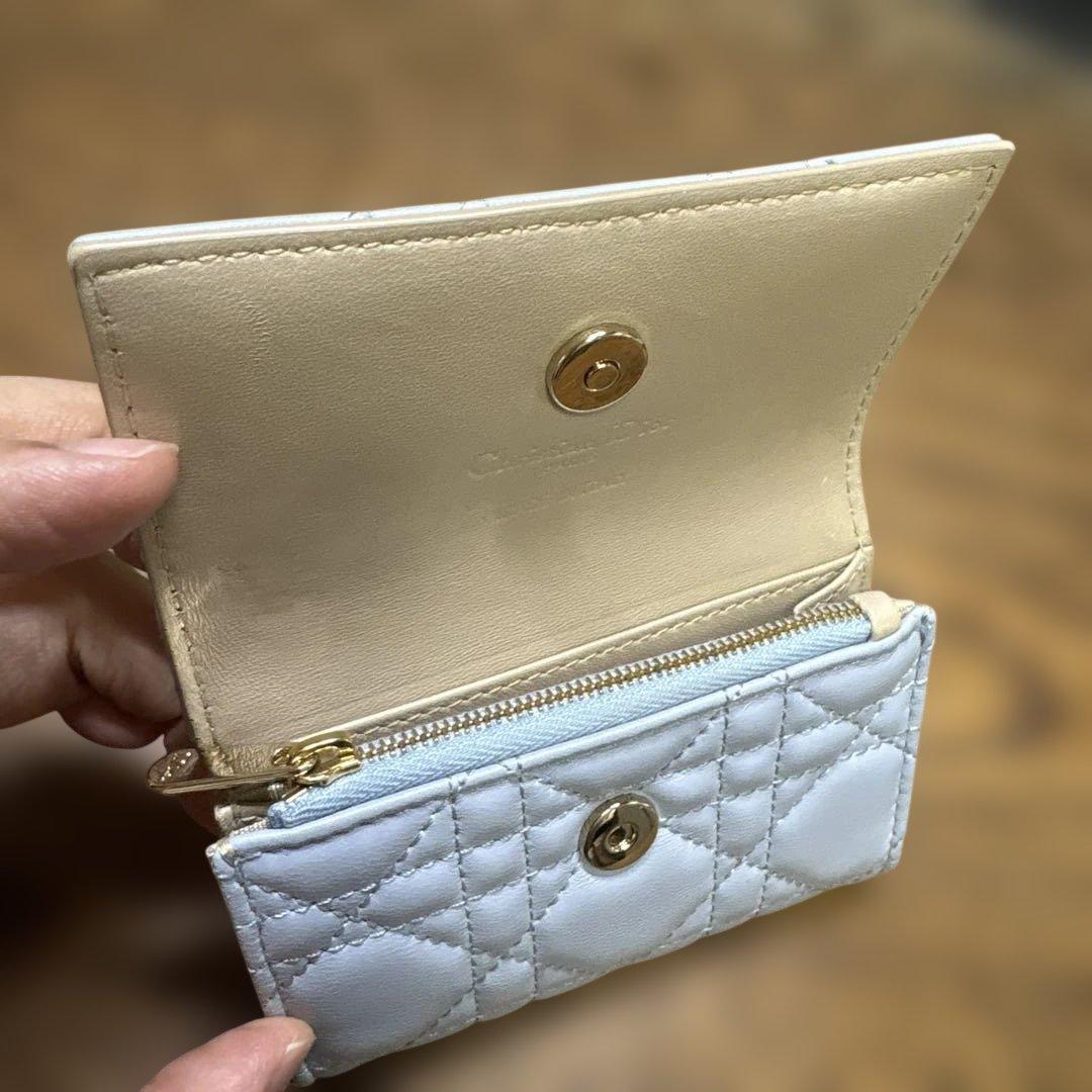 ディオール　ケース　小銭入れ　チャーム　My Dior Glycine