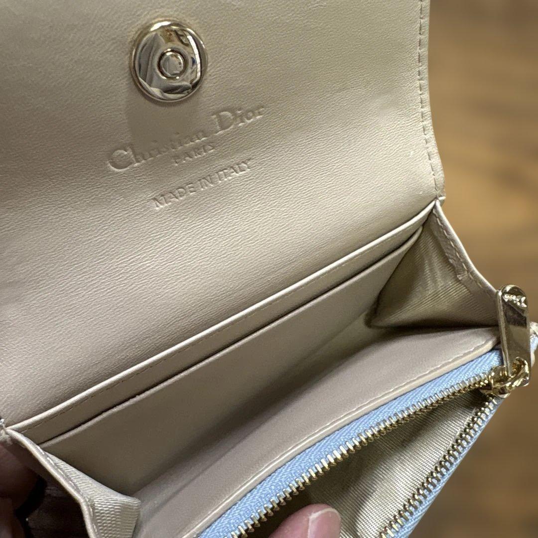 ディオール　ケース　小銭入れ　チャーム　My Dior Glycine