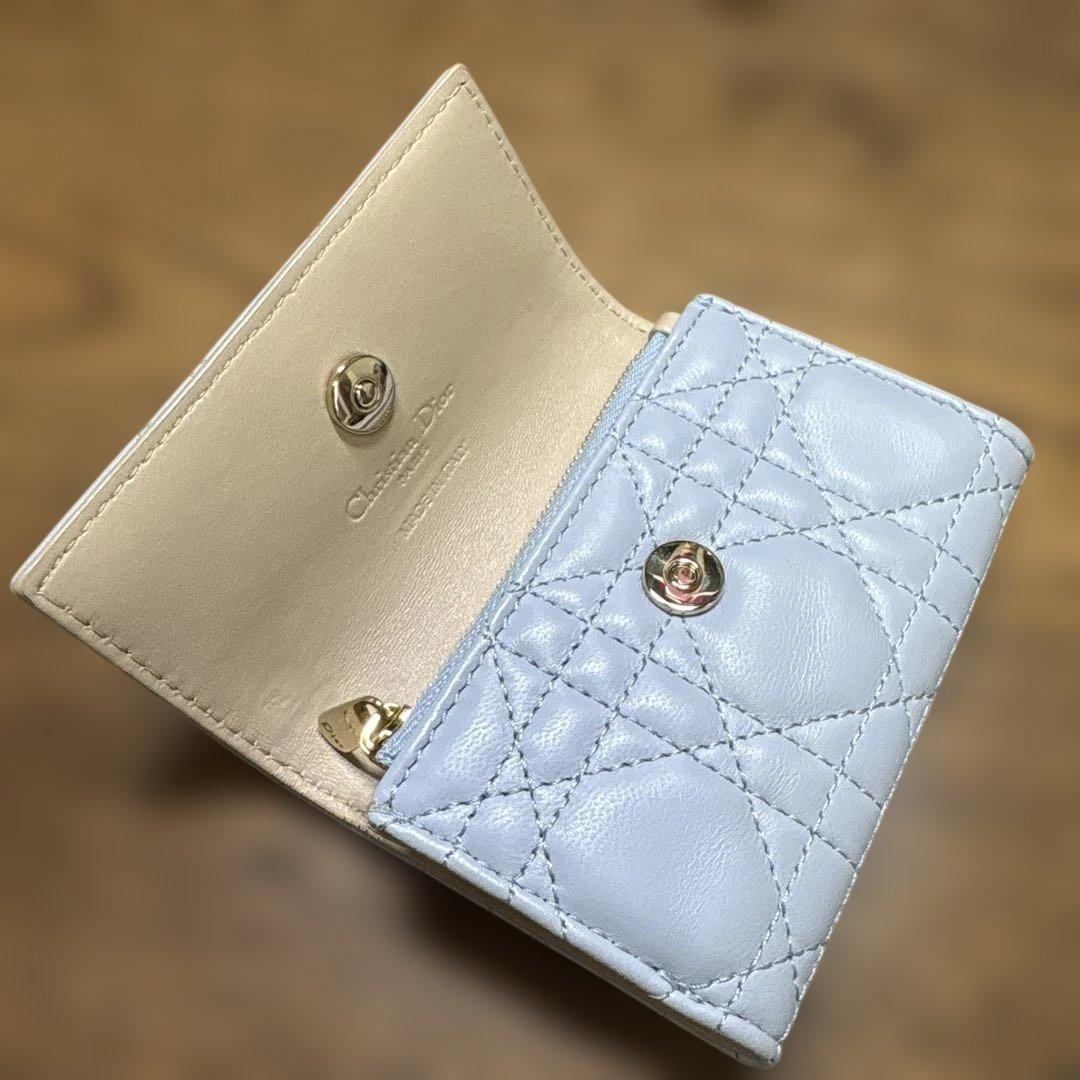 ディオール　ケース　小銭入れ　チャーム　My Dior Glycine