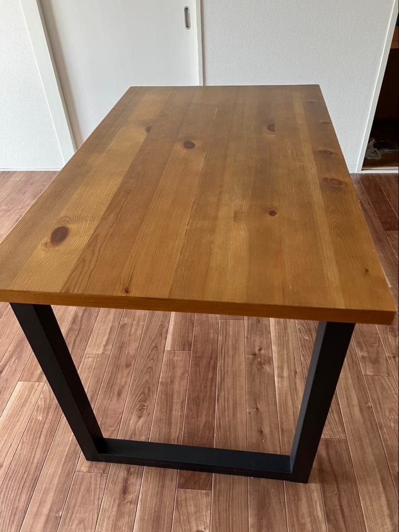 LOWYA（ロウヤ）ダイニングテーブル 木製天板 100cm