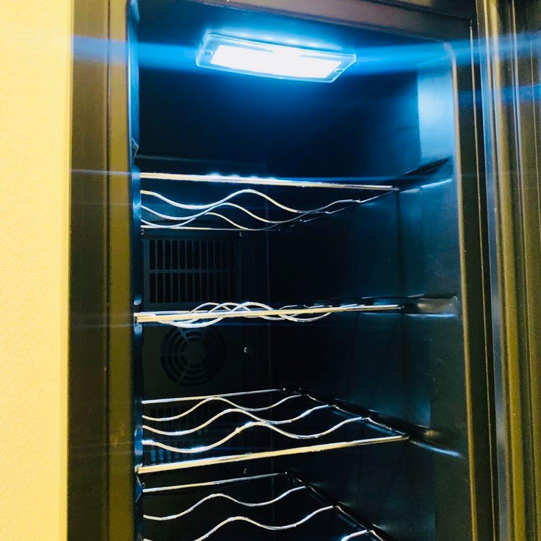 電子　ミニワインクーラー　WCE-12B 40L 12本