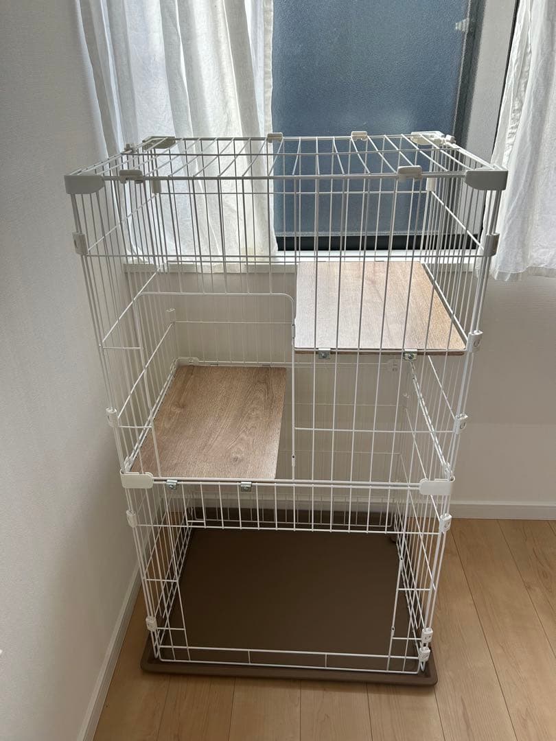 2段ケージ　猫用　本日まで値下げ❗️