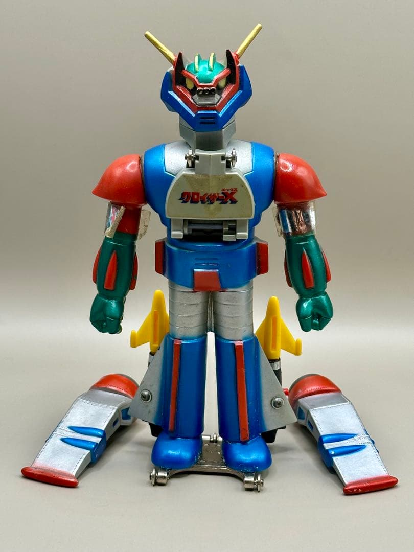 マグネチェンジャー グロイザーX フィギュア　中嶋製作所　超合金　ソフビ