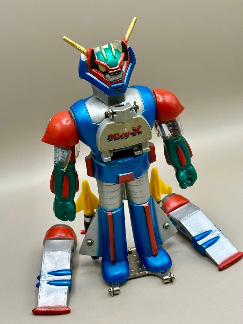 マグネチェンジャー グロイザーX フィギュア　中嶋製作所　超合金　ソフビ