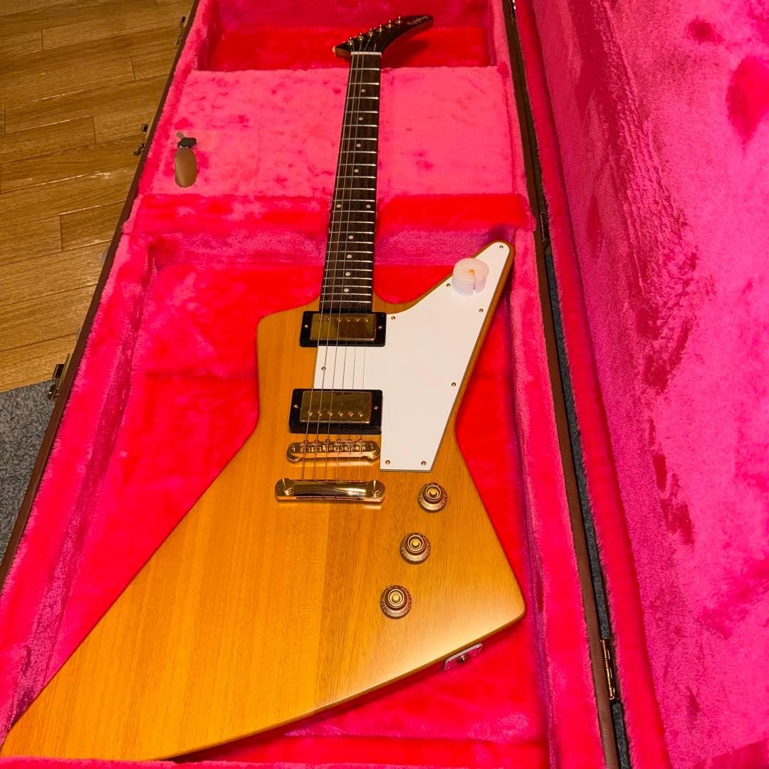 ギター Epiphone Korina Explorer Aged Natural