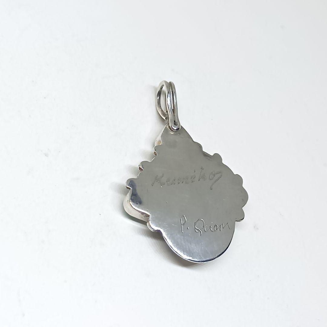 ズニ族　ペンダントトップ　ネックレストップ　レア　インディアンジュエリー