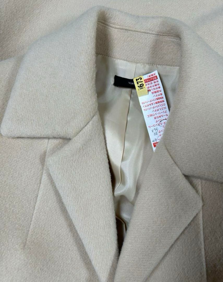 ヨーコチャン　YOKO CHAN バックパール　コート　ウール