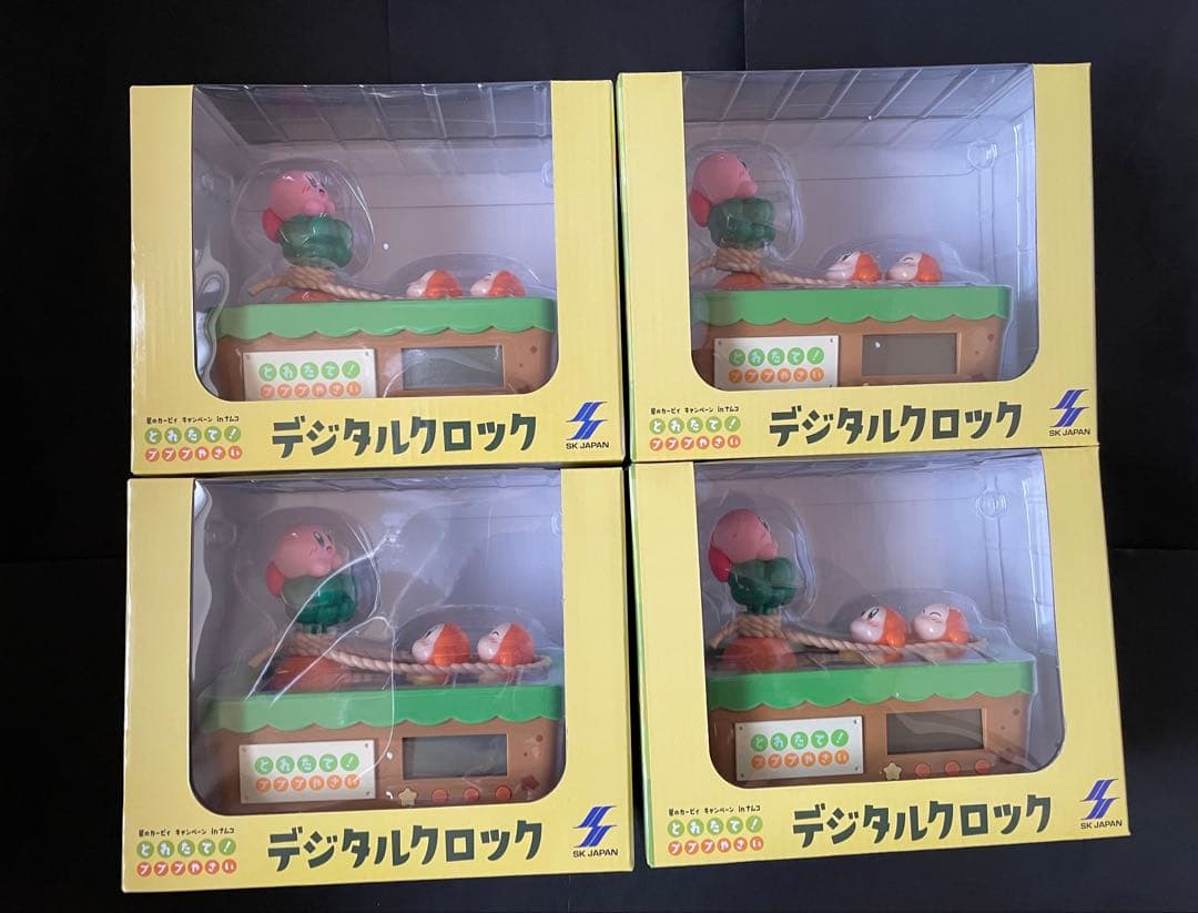 namco 星のカービィ　デジタルクロック　4個セット