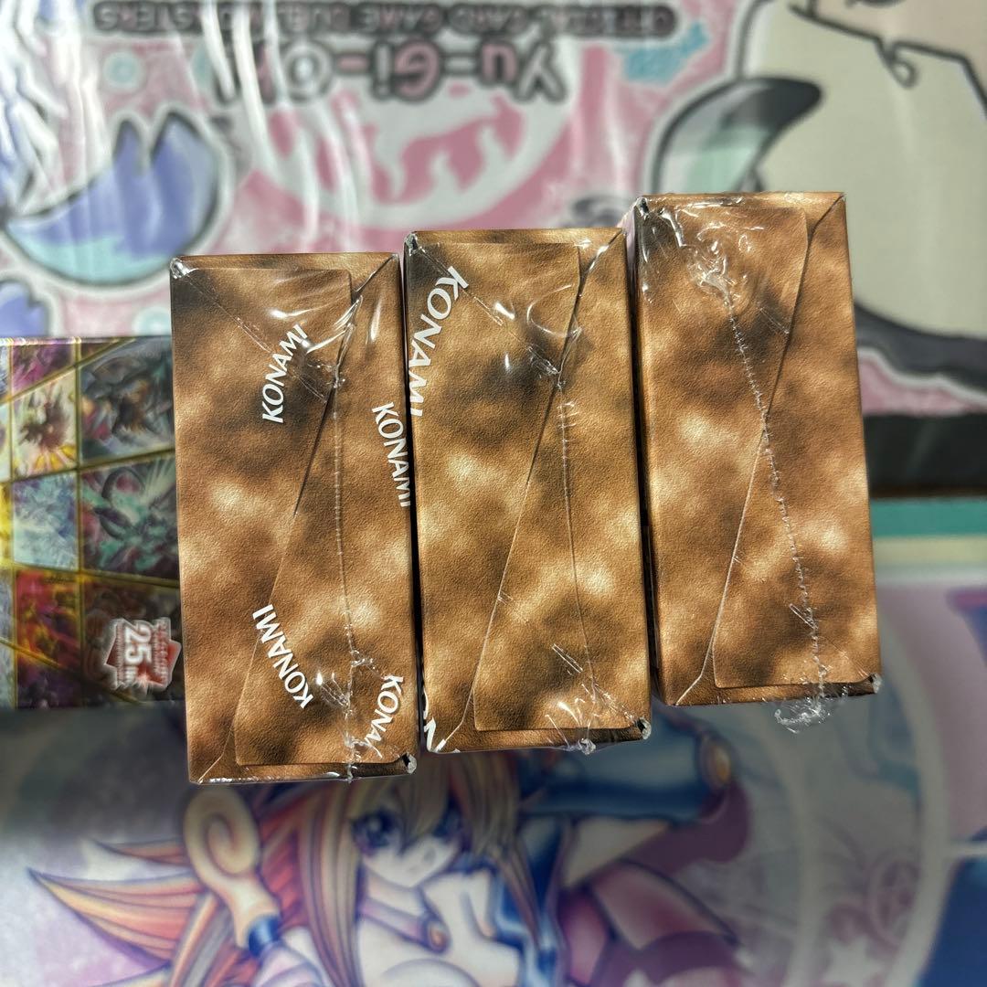 遊戯王 QUARTER CENTURY LIMITED PACK 3BOX
