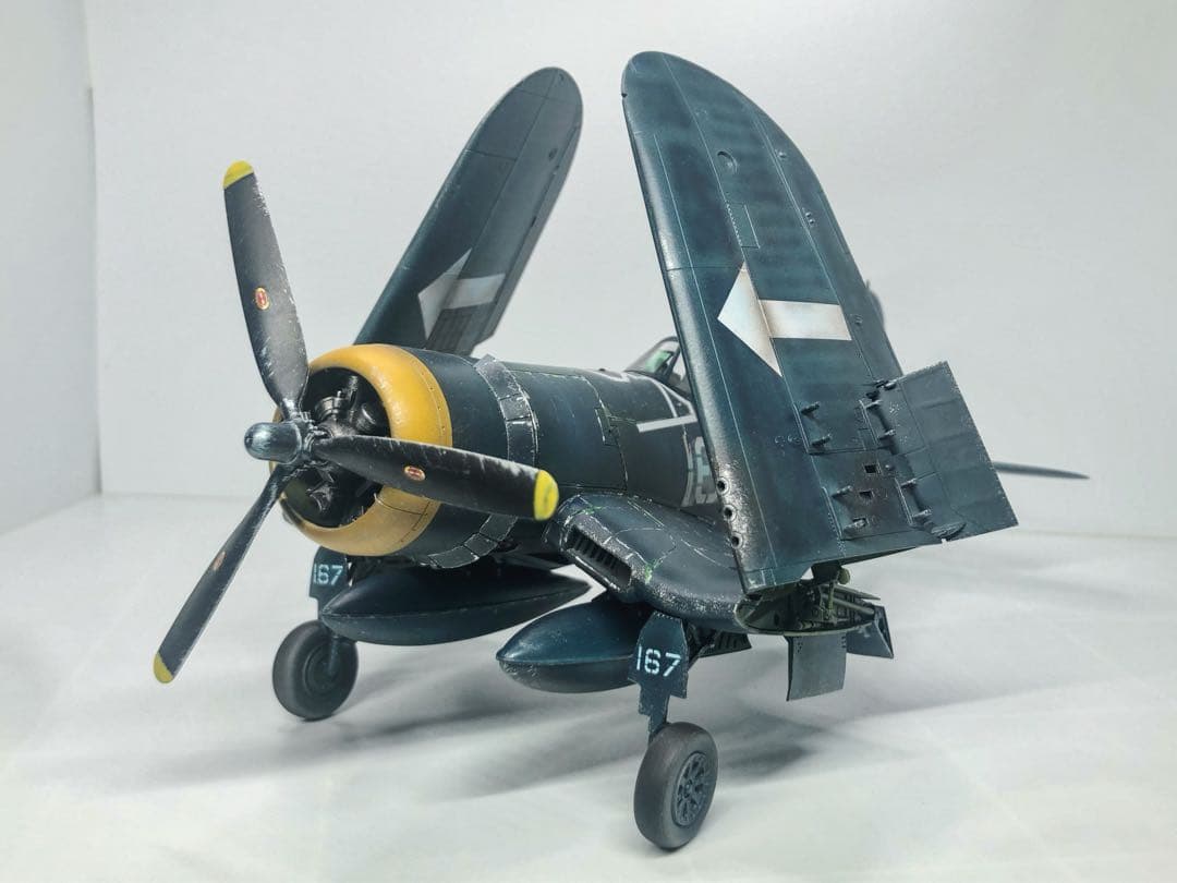 海賊プラモデル屋完成品】TAMIYA 1/48 F4U-1D完成品