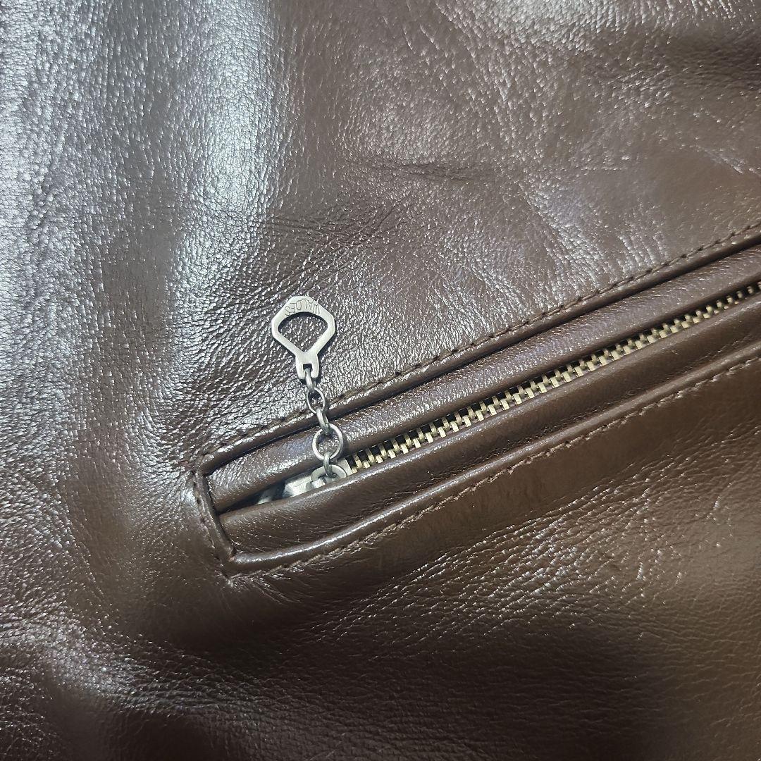 チャム様FINE CREEK &CO レザージャケット　革ジャン　ライダース