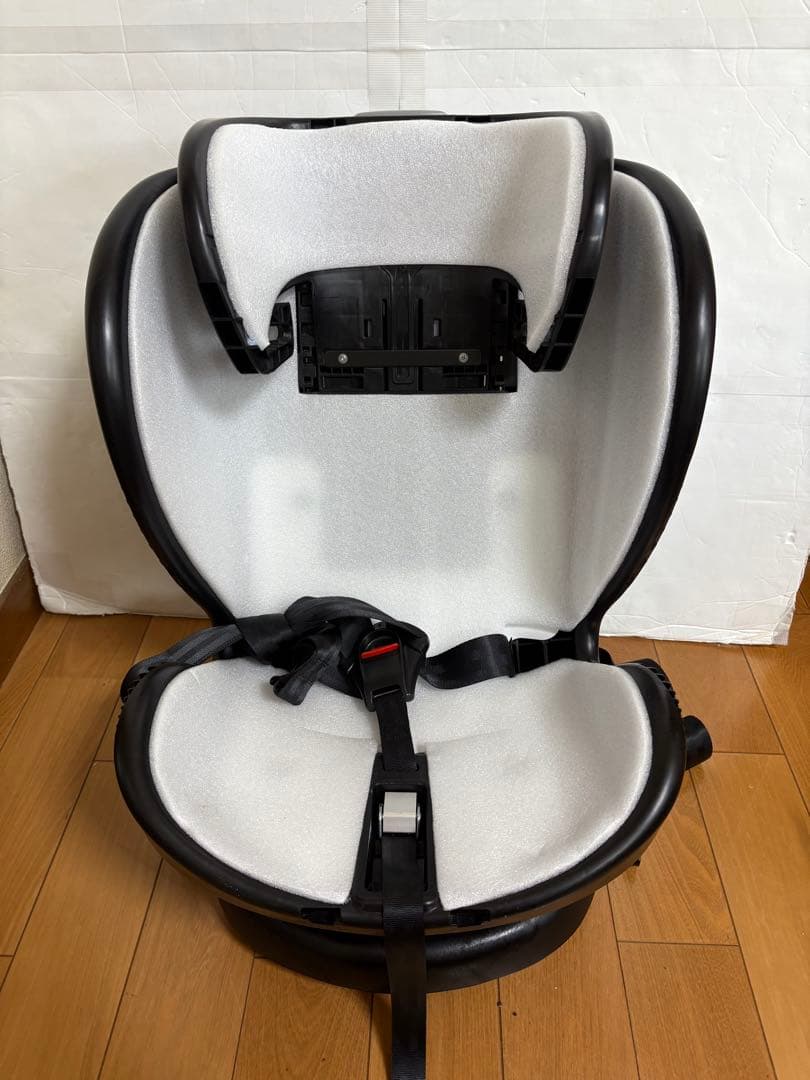 【美品】Reecle チャイルドシート グレー　ジュニアシート　ISOFIX