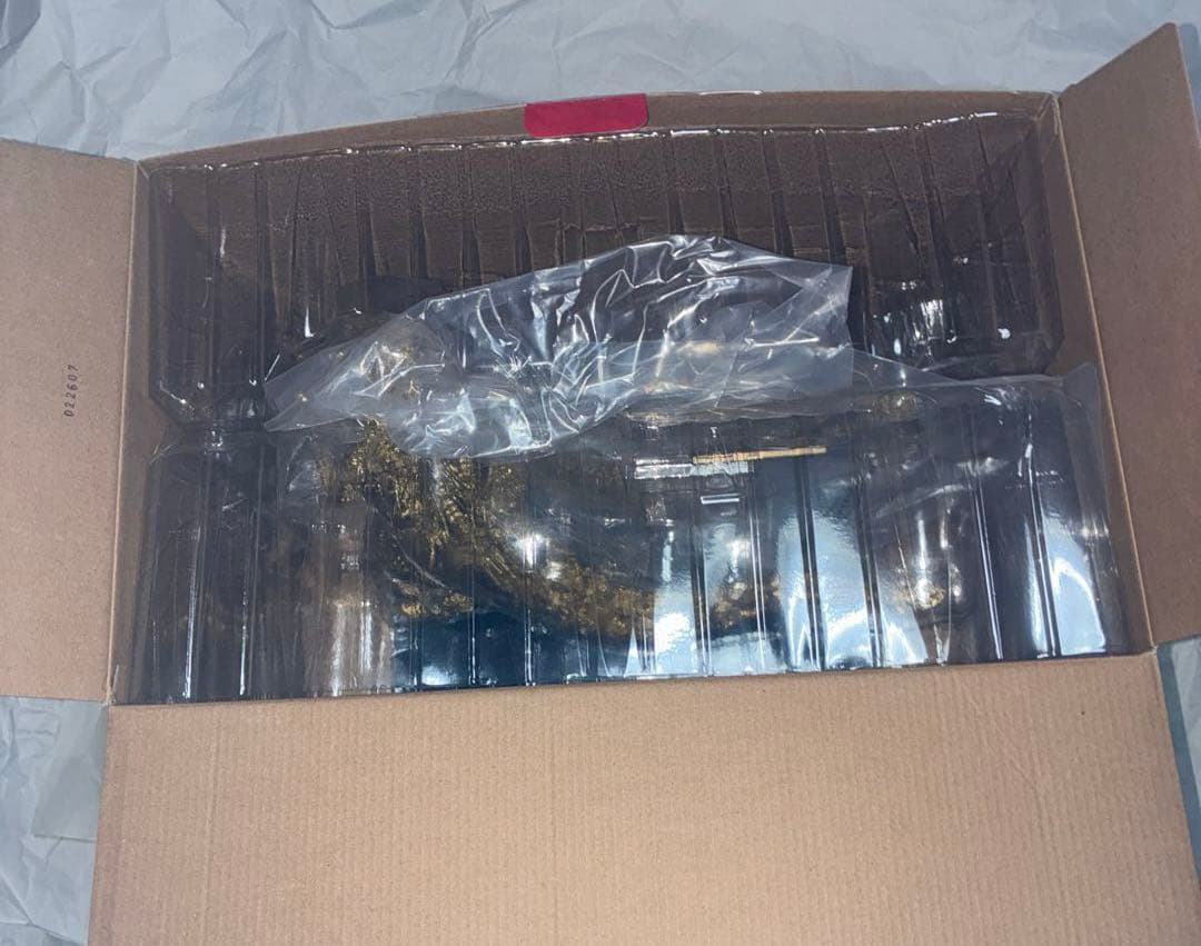 一番くじ　ゴジラ(2023） SOFVICS ゴールドカラーver. 開封済み