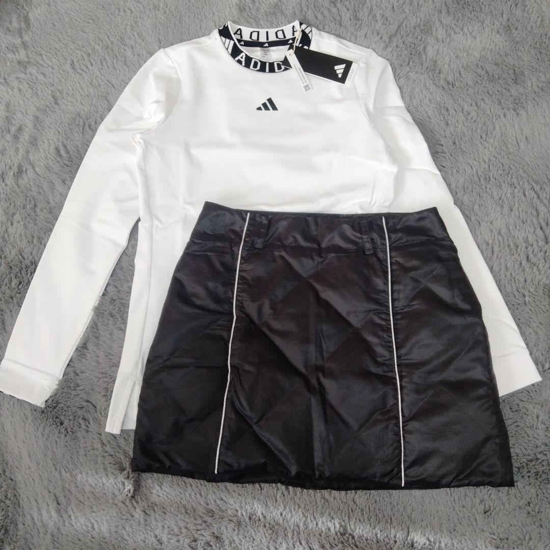 アディダス♡COLD.RDY/モックネック/ダウンスカート♡S　ゴルフ/スポーツ