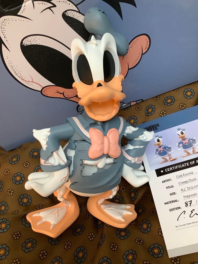 Creepy Duckドナルドダック 限定フィギュア 87/200edition