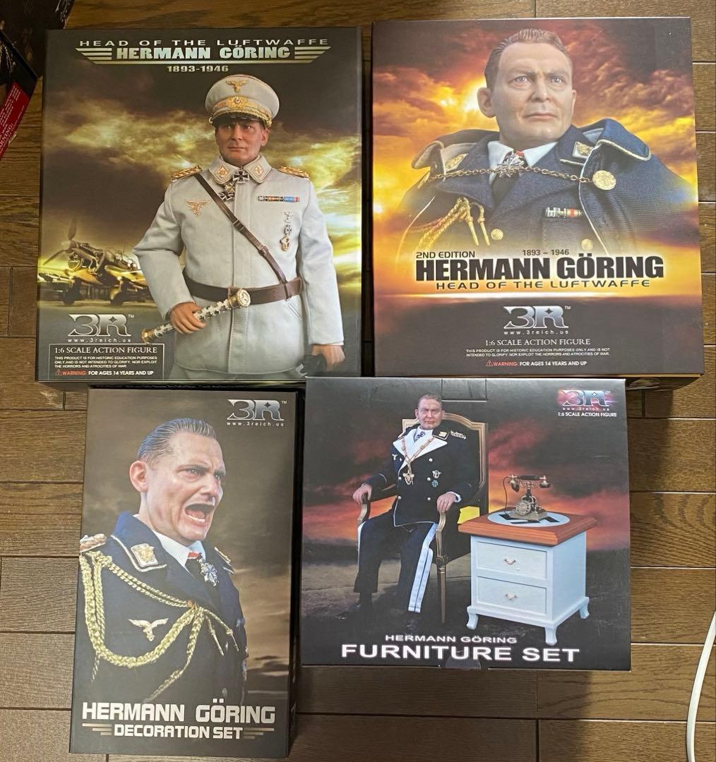 正規品】4点セット3R DID社製　ヘルマン・ゲーリング　フィギュア　ダスライヒ