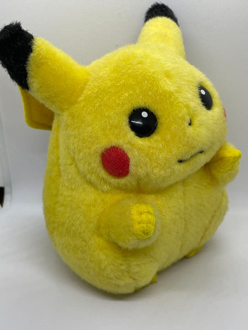 初期 ピカチュウ ぬいぐるみ お腹を押すとなく ポケモン TOMY