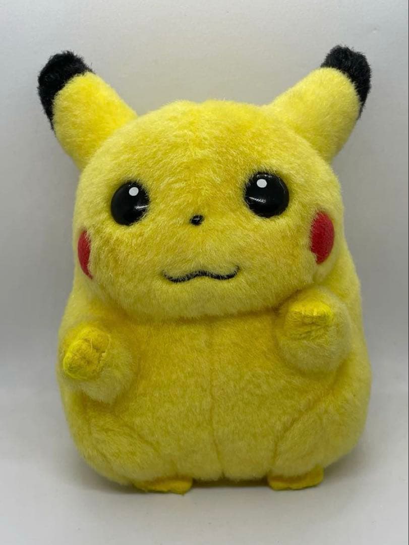 初期 ピカチュウ ぬいぐるみ お腹を押すとなく ポケモン TOMY