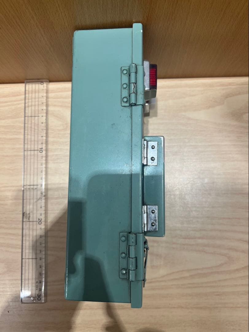 札幌市営地下鉄 戸締め保安表示箱 実物 鉄道部品 昭和レトロ