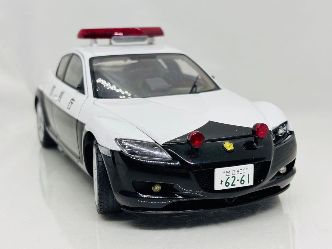 C*e様 1/18 AUTOartオートアート MAZDA RX-8 高速隊パト