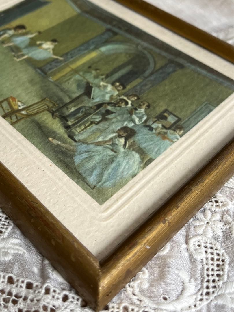 秋月さま専用！！！◆フランスアンティーク｜世界の名画「オペラ座のバレエ教室」