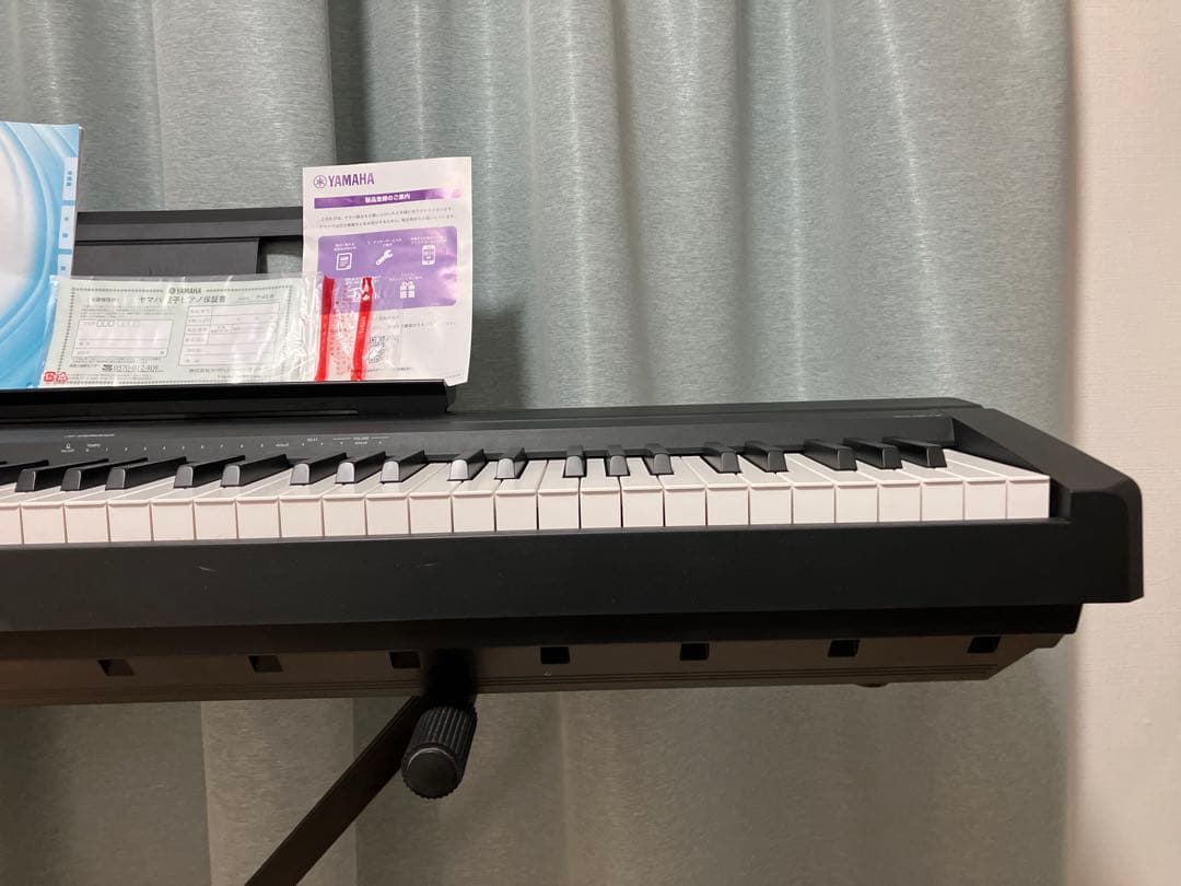 【美品・送料込/スタンド・キーカバー付】2023年製YAMAHA P-45B