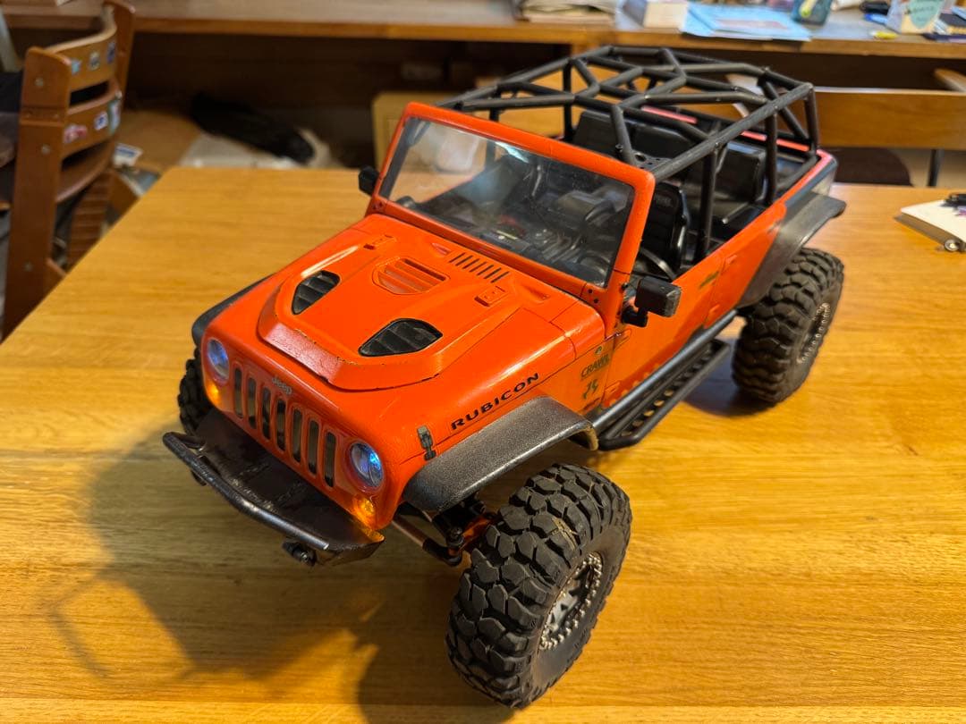 Axial SCX10 JK ラングラー フルカスタム 京商プロポ付