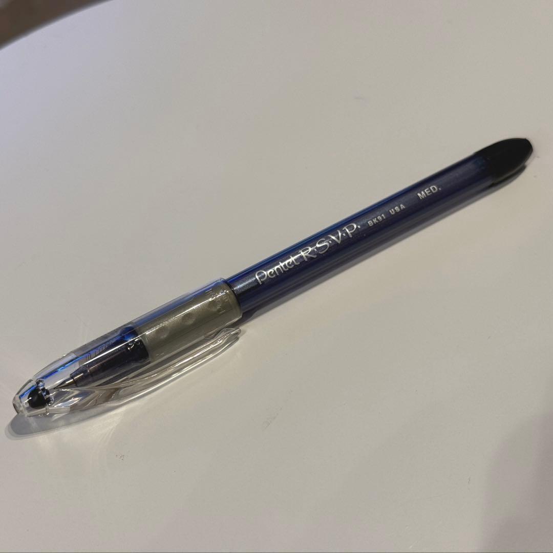 Pentel RSVP Moonz 黒　未使用