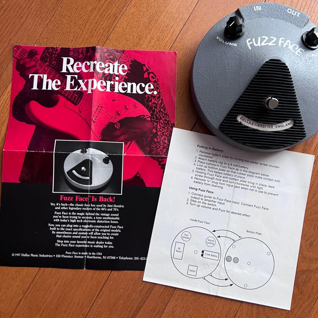 ギター CREST AUDIO Fuzz Face Reissue BC109