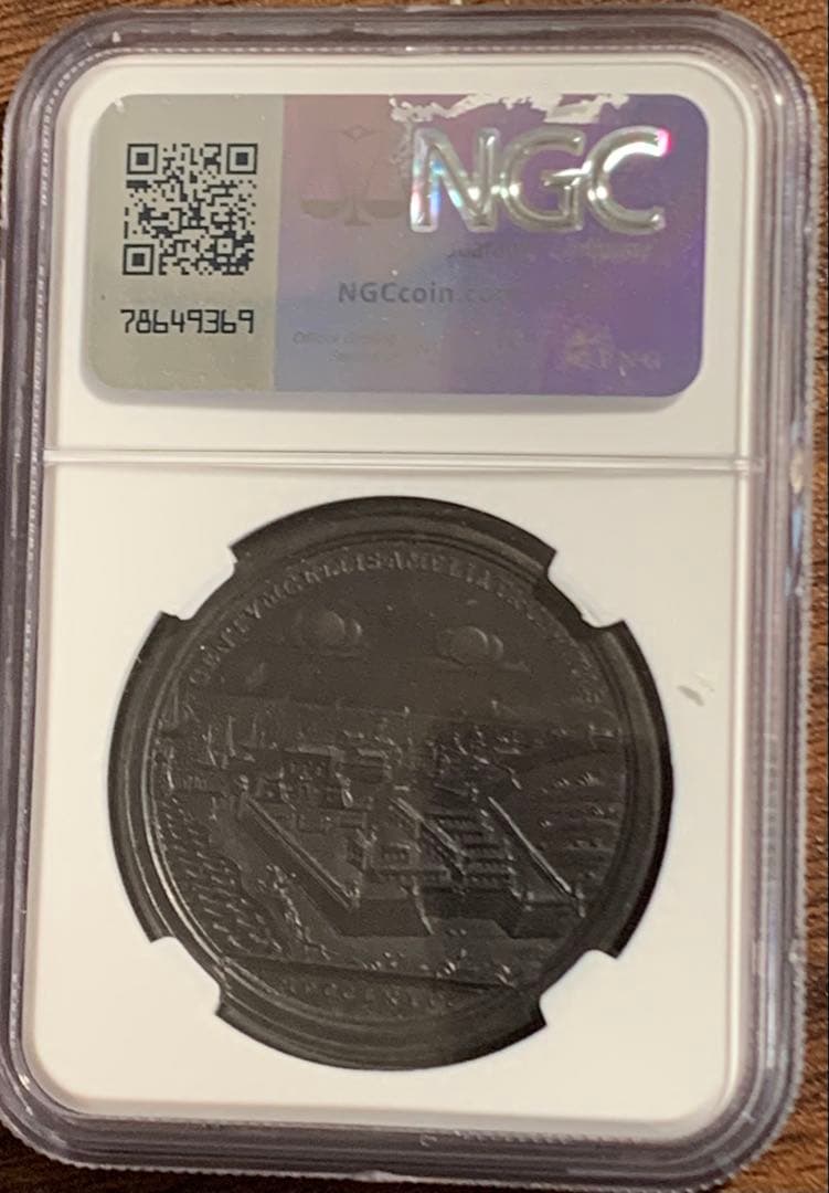 NGC TOP POP‼️唯一鑑定品 クレメンス13世 チヴィタヴェッキアの景観