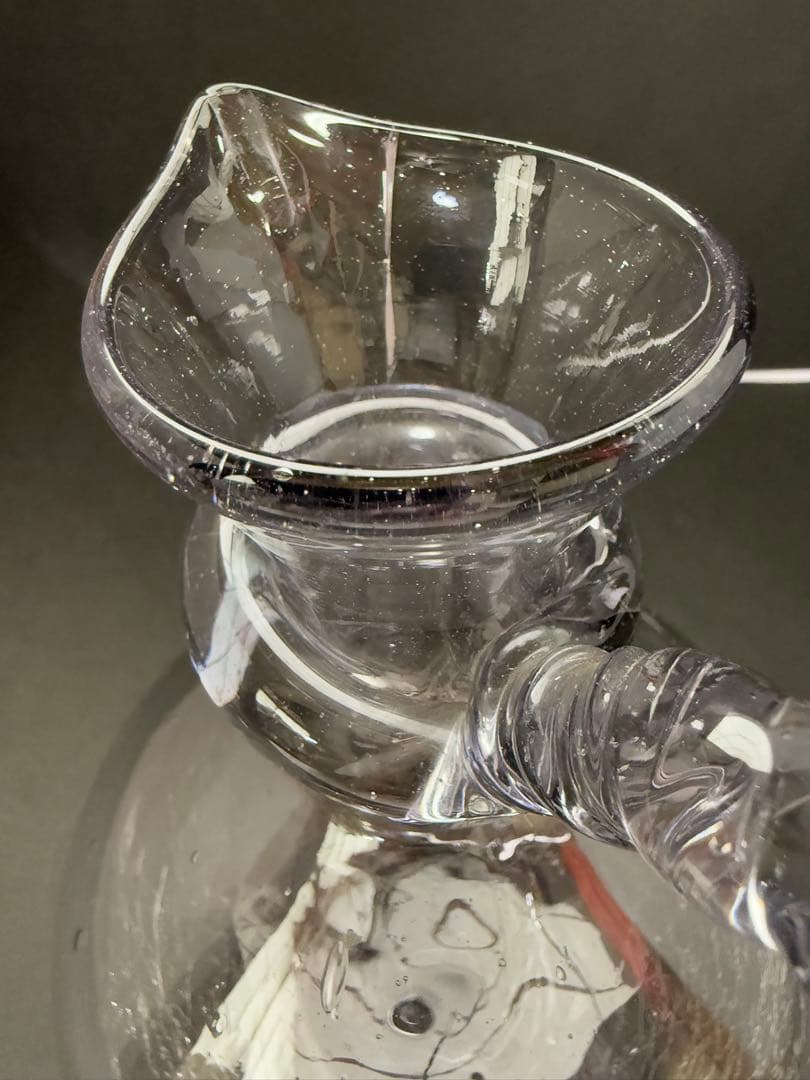 ウランガラス　酒器　水差し　アンティーク　送料込み