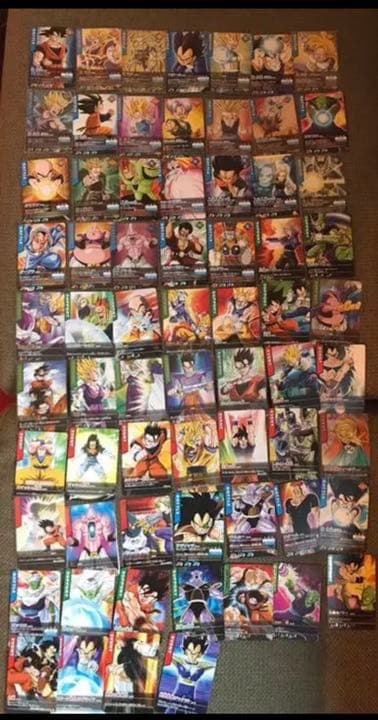 ドラゴンボールデータカードダス　初弾　2弾のフルコンプセット