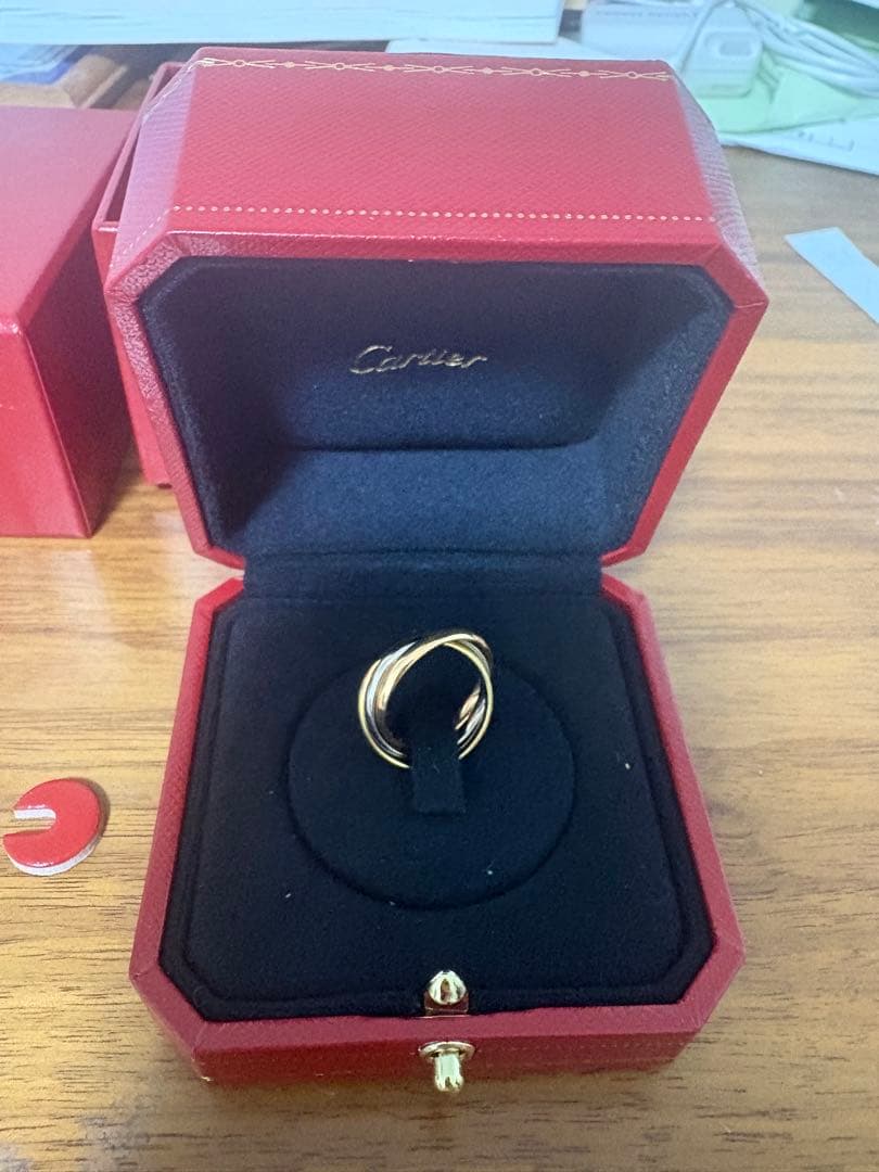 Cartier カルティエトリニティリング　箱付き！