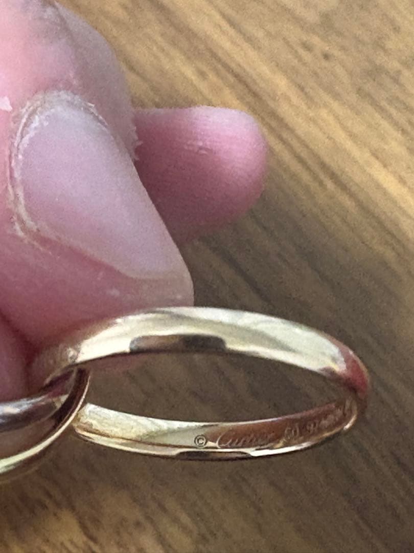 Cartier カルティエトリニティリング　箱付き！