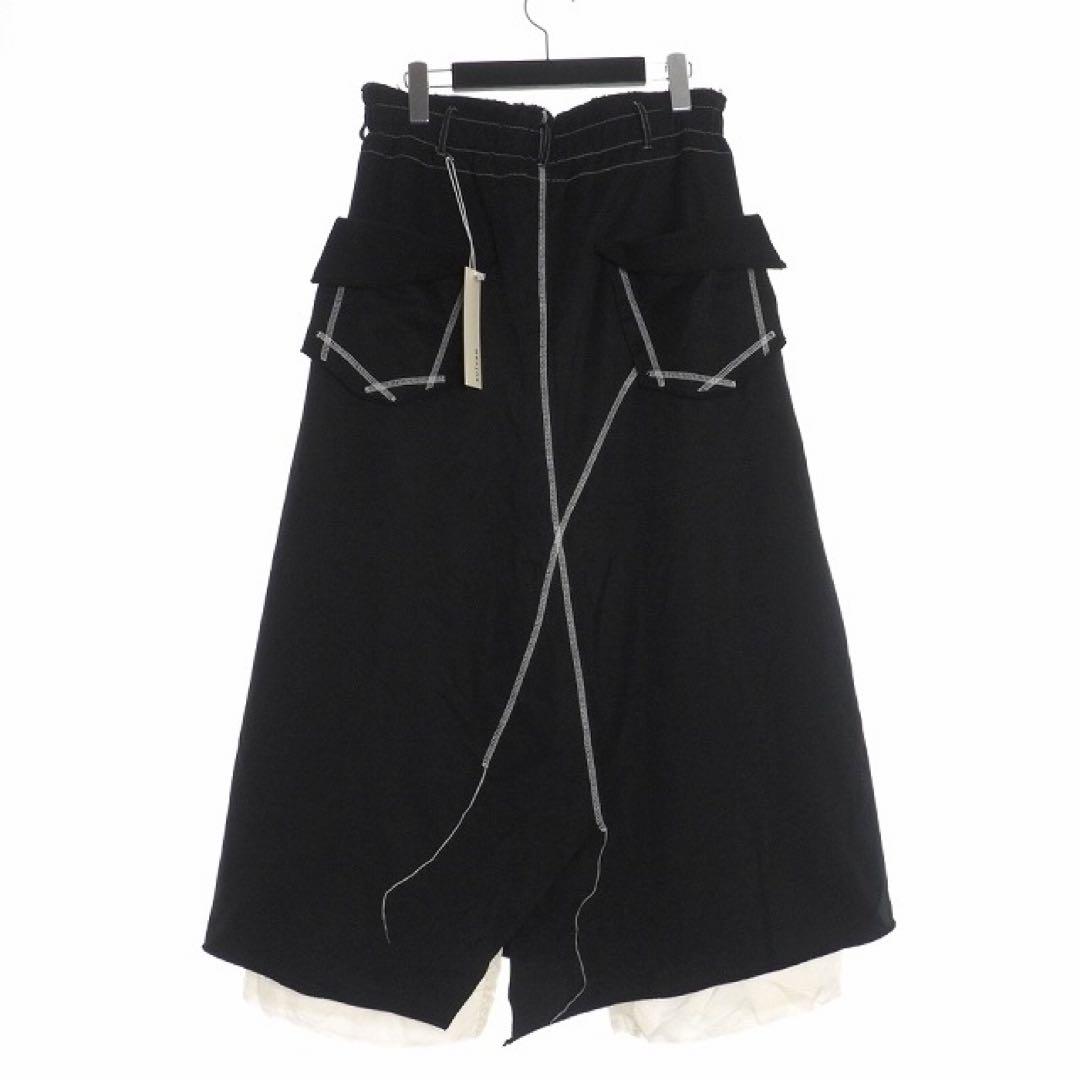 sulvam サルバム17AW SKIRT PANTS イージー スカートパンツ