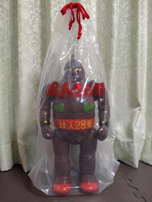 ★ソフビ◇デラックス鉄人28号★茶色成型色◇M1号◇新品未使用◇DX鉄人28号